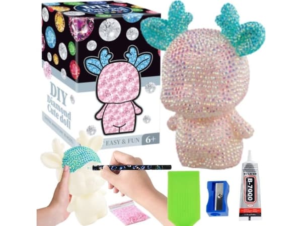 Creative set att limma med diamanter MIX