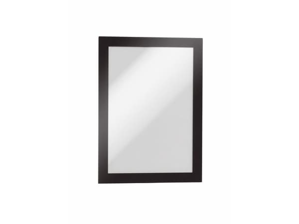 DURABLE DURAFRAME MAGNETIC - Dokumenttipidike - A5 - magnetisk - sort (pakke med 5)