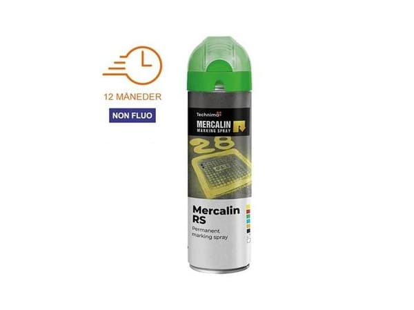 Mercalin® RS mærkespray 500 ml, grøn