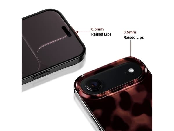 Tech-Protect Lamano MagSafe Case for iPhone Air - Black and Red