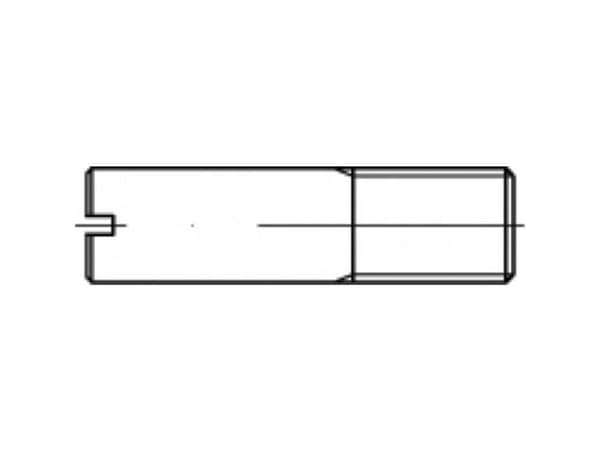 TOOLCRAFT axelskruvar M5 - 100 st