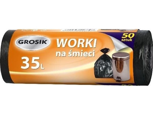 Grosik Avfallspåsar 35L 50 stycken - ZZA311900