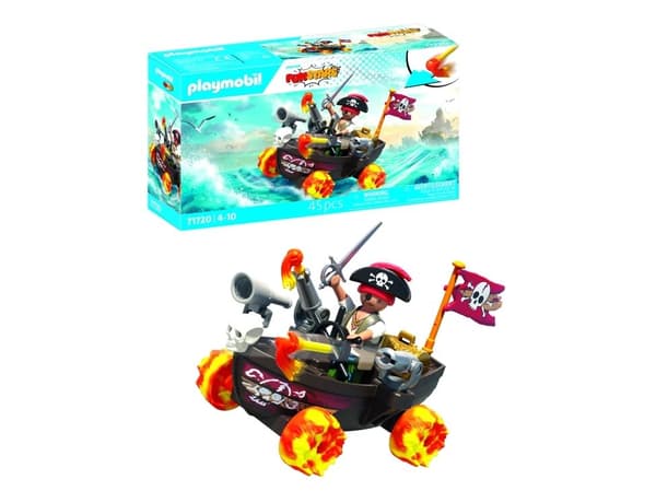 Playmobil 71720, Pirat, 4 År, Multifärg, Plast