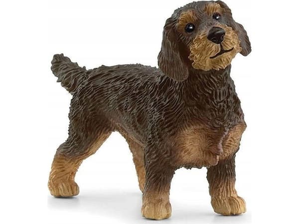 Schleich figur hund (ru-/strihåret)