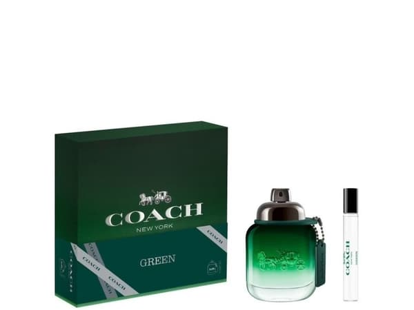 Coach set: Green Eau de Toilette för män 100 ml + 10 ml