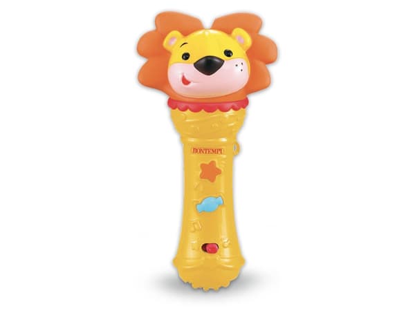 Bontempi My first Microphone with light and sound effects, Leksaksmikrofon, 2 År, AAA, Multifärg