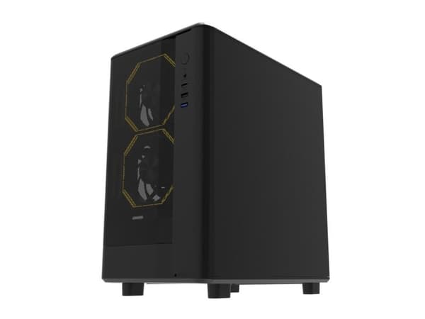 Darkflash DB330M Mesh PC-kotelo mustana