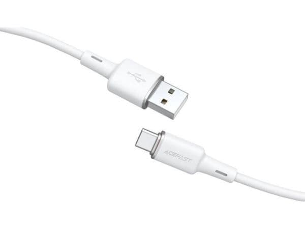 USB-kabel Acefast USB-A til USB-C 1,2 m hvit