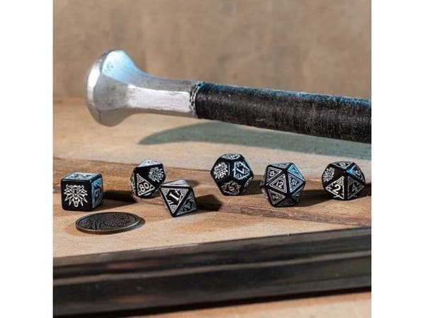 Q-Workshop komplett sett deler: Geralt - Sølv sverd