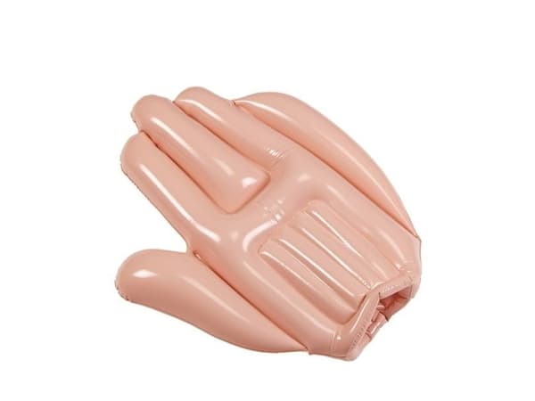 Uppblåsbar hand