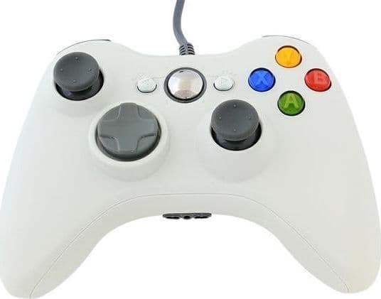 ATL spelkontroller XBOX/PC DUAL SHOCK vit