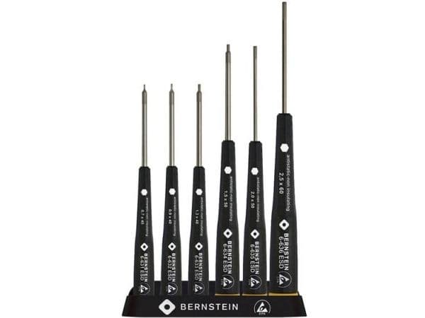 Bernstein Tools ESD-ruuvimeisselisarja 6 kpl Unbrako