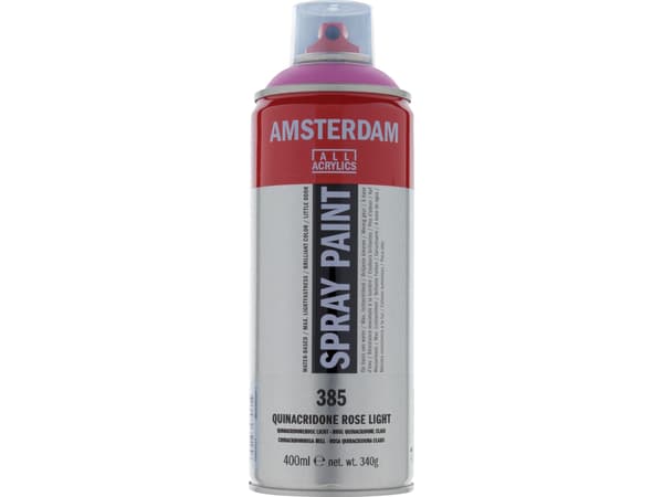 Amsterdam sprayfärg Quinacridone Rose Light 385