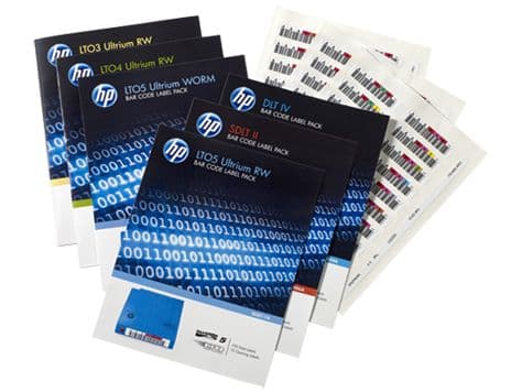 HPE RW Bar Code Label Pack - Strekkodeetiketter