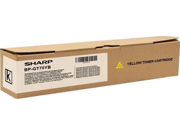 SHARP BPGT70YB - toner, svart