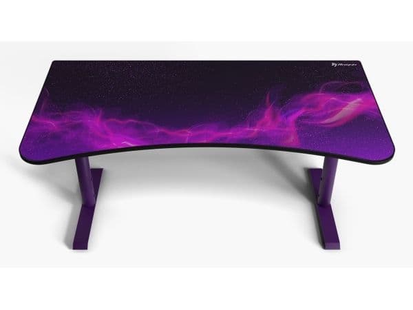 Arozzi Arena Gaming Desk - Large - Purple Galaxy