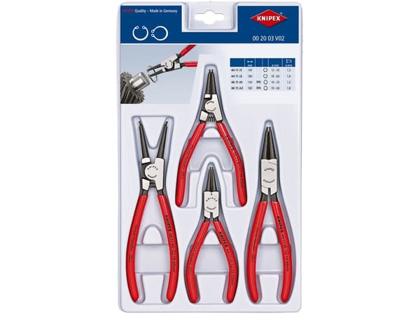 Knipex låsringstångssats