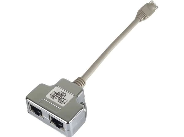 PremiumCord modulär RJ45 2 portar 10/100Base T