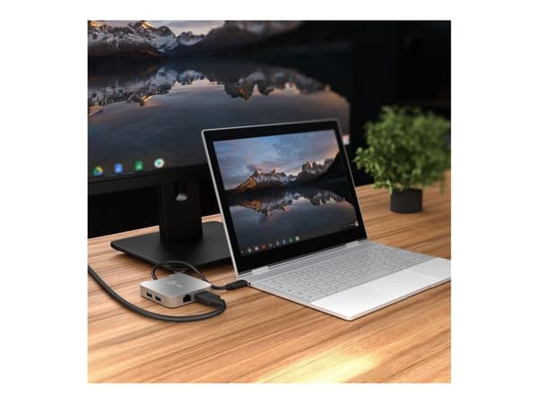 j5create JCD391-N - Mini-dock - USB-C / Thunderbolt 3 - HDMI - 1GbE