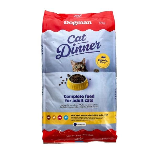 Dinner Kattfoder 10kg