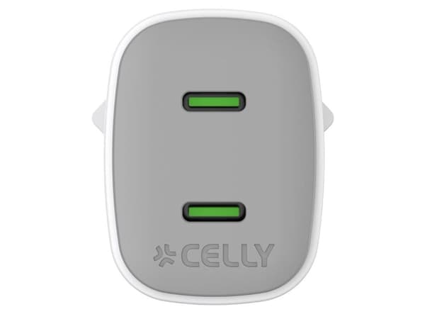 Celly UPTC2USBC45WWH, inomhus, AC, Vit