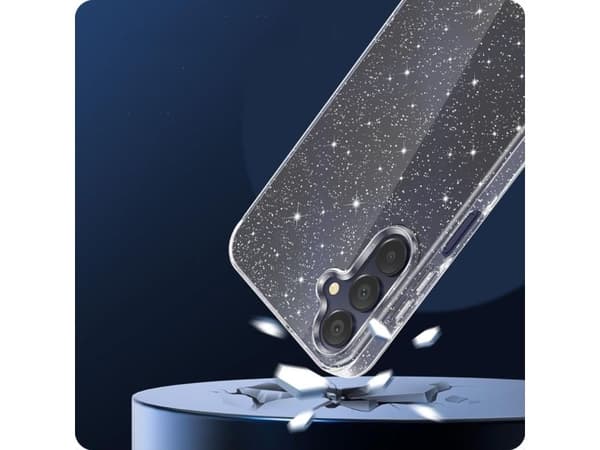 Tech-Protect Galaxy A56 Flexair glitter mobilskal