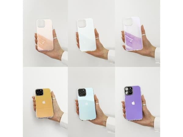 Hurtel Aurora Case-deksel til iPhone 13 Pro gel iriserende gulldeksel