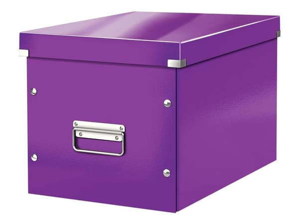 Leitz Click & Store Cube Large - Lagerboks - purpur