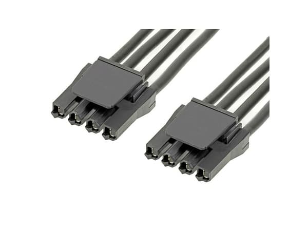 Molex anslutningshuskabel — 4 poler 2160101041 (bulk, 1 st.)