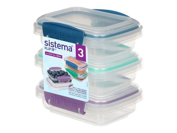 Sistema rektangulära Accents 200 ml, 3-pack