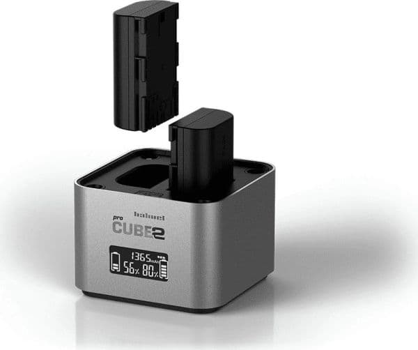 Hähnel PROCUBE2 - Batterilader - (for 4xAA, 4xAAA) + bilstrømadapter - 2.4 A
