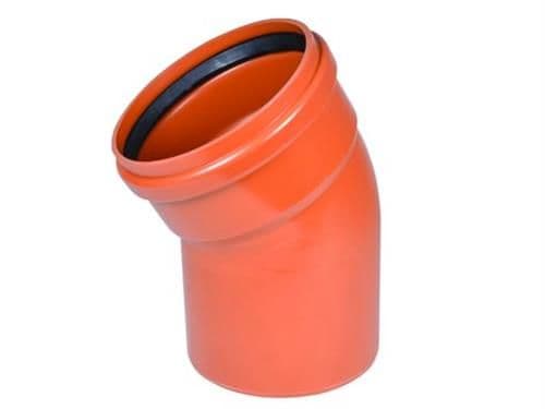 PVC-böj 30° 315 mm - Wavin