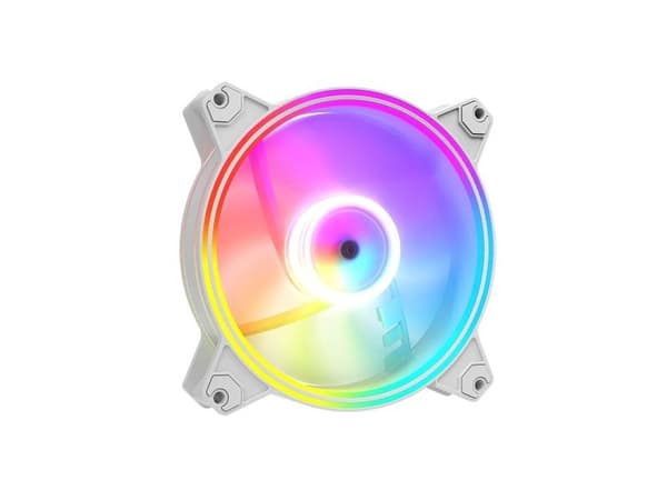 VOLCANO APEX 120 ARGB omvänd fläkt (vit)