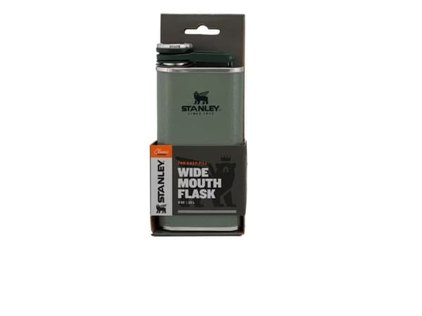 Stanley Classic flat flaske 0,23 L grønn (669700)