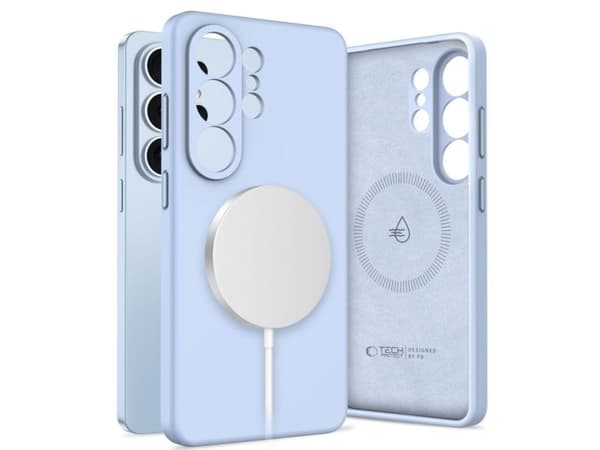 Tech-Protect silikon MagSafe-deksel til Samsung Galaxy S26 Ultra - blå