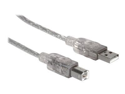 MANHATTAN 333405 Manhattan USB 2.0 A-B M/M cable 1.8m silver
