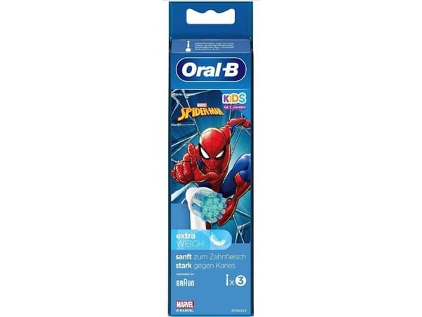 Oral-B Extra -hammasharjaspää Spiderman