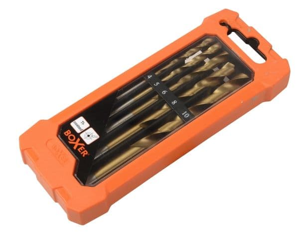 BOXER borrsats – 5 delar (Titanium)