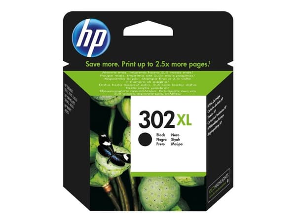 HP 302XL bläckpatron svart