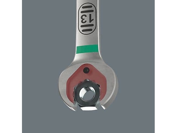 Wera 05020352001, 13 mm, 1 styck, Silver
