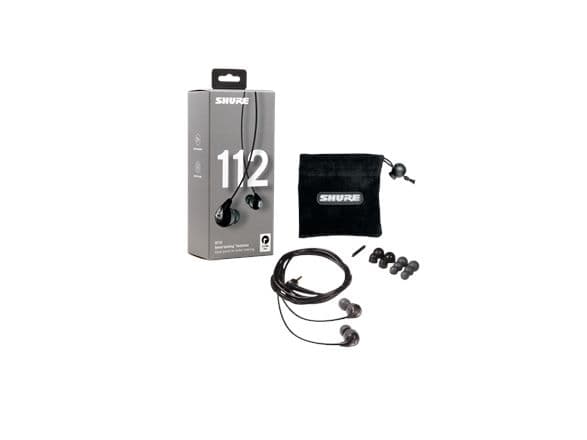 Shure SE112 - Ørepropper - i øret - kablet