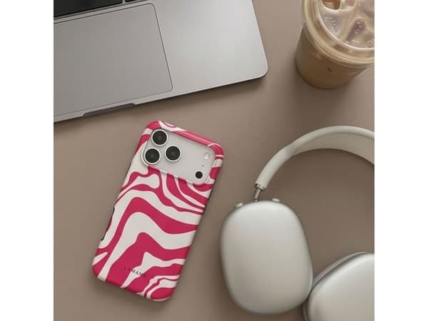 Tech-Protect Lamano MagSafe Case for iPhone 18 Pro Max / 17 Pro Max - White and Pink