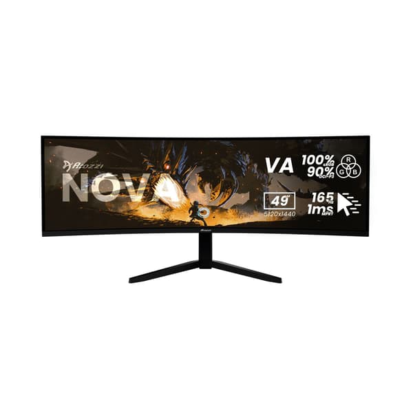 Arozzi Nova 49" v2 VA, 165Hz - Black