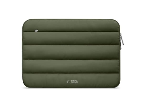 Tech-Protett fluffig laptopväska 15-16 - Grön