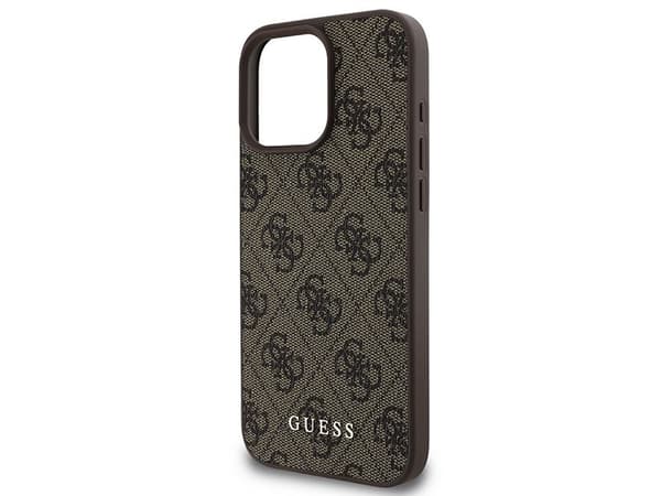 Guess 4G Classic iPhone 16 Pro Max-deksel - brun