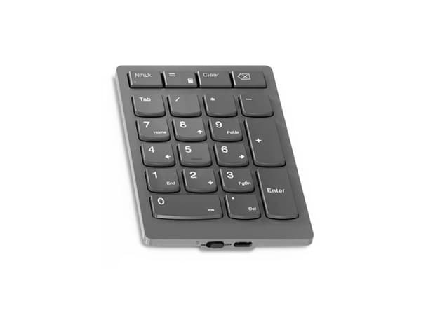 Lenovo Go Wireless, Bluetooth/USB/RF Wireless, 21, Universaali, 1 m, Harmaa