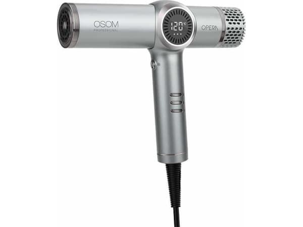 Hårtork Osom Professional Hårtork OPERA OSOMPF07DG, 1500 W, grå