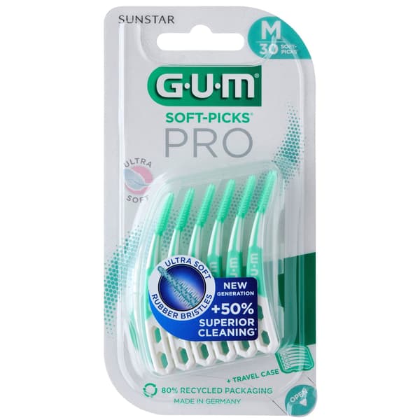 Sunstar GUM SOFT-PICKS PRO Tandstikker - Medium