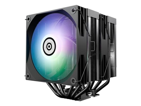 Enermax ETS-TD60D-ARGB, Luftkjøler, 12 cm, Sort