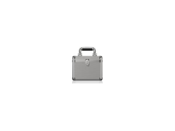 ICY BOX IB-AC628 väska i metall/plast, silver
